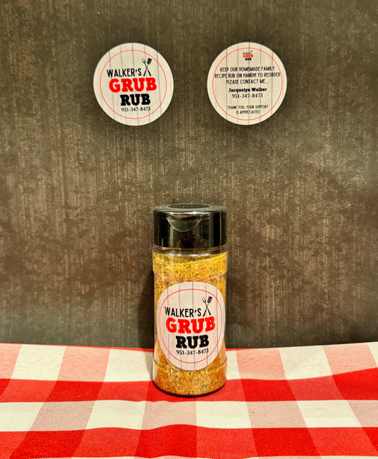 Walker's Grub Rub - All Purpose Seasoning 4oz