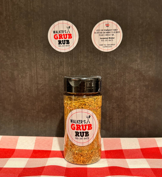 Walker's Grub Rub - All Purpose Seasoning 8oz